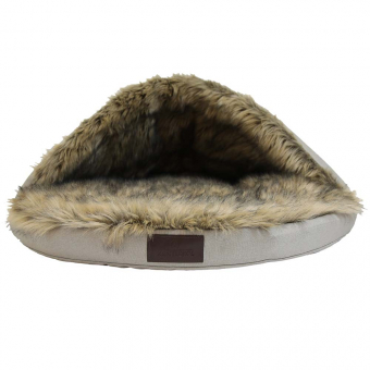Hundebett Igloo Beige