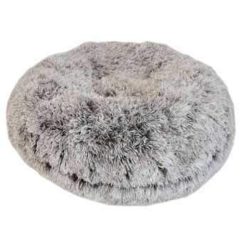 Hundebett Komfort Donut Braun