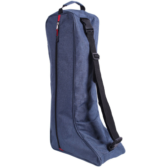 Stiefeltasche Divided Blau