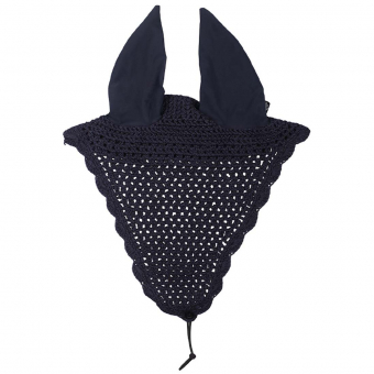 Lange Haube Lungo Loop Marineblau