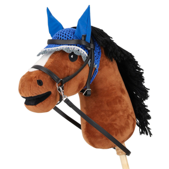 Haube für Steckenpferd Blau