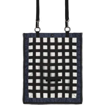 Heutasche Slowfeeder Turnout Cloud Marineblau