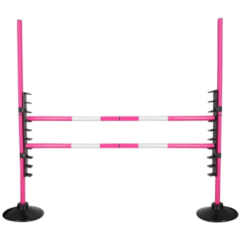 Hindernis für Steckenpferd Rosa