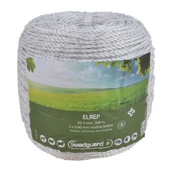 Elektrodraht 5mm Weiß 300m