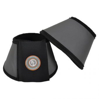 Hufglocken HS Reflex Schwarz/Silber