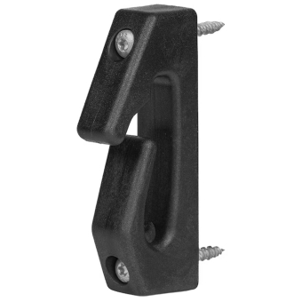 Eimerhalter aus Kunststoff Schwarz