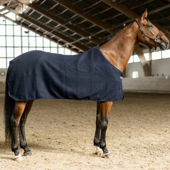 Wolldecke HS Vilma Marineblau