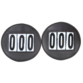 Nummernschild HS Vegan Leather 2-pack Braun