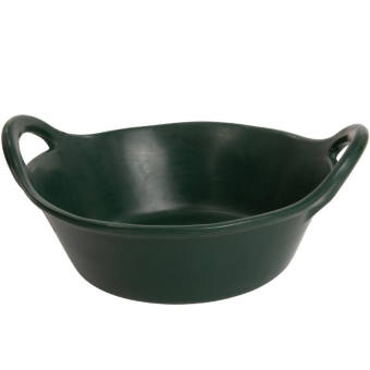 Futterschüssel Rubber 11L Dunkelgrün