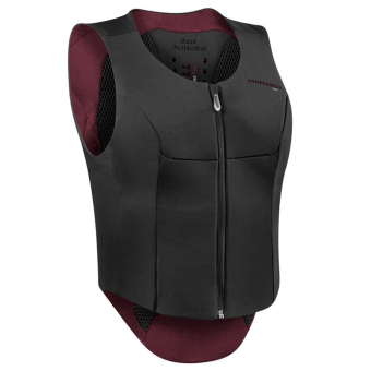 Rückenprotektor Ballistic Flex Fit Slim Schwarz/Bordeaux