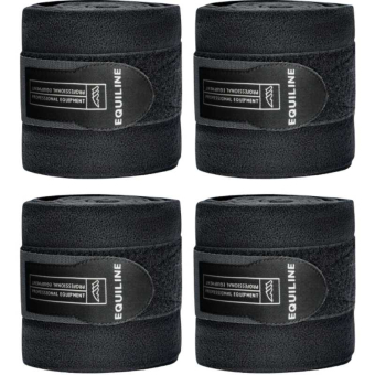 Fleecebandagen Polo Schwarz