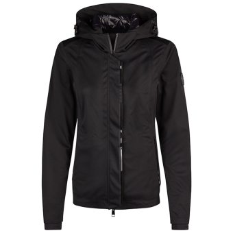 Regenjacke Softshell Athleisure Schwarz