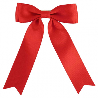 Schweifschleife Clip Rot