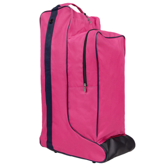 Stiefel- & Helm Tasche Combi Fuchsia