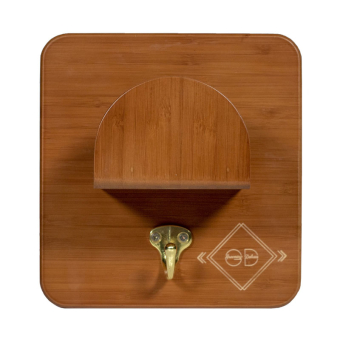 Trensenhalter Single Braun