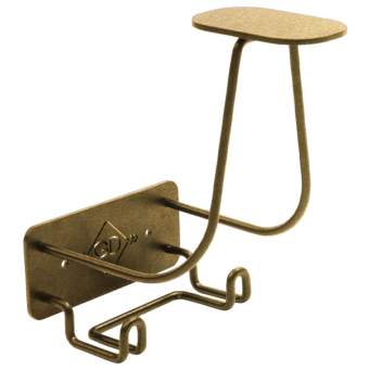 Helmhalter Steel Hook Gold