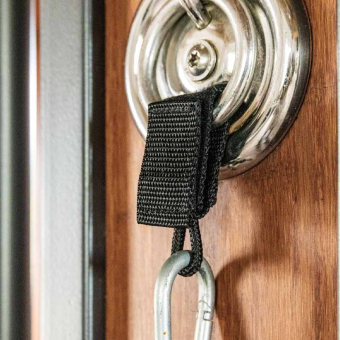 Sicherheitsöse Safety Loop Schwarz