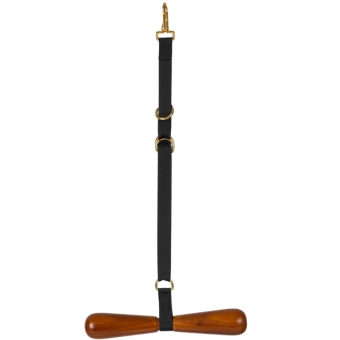 Sattelhalter T-Hanger Schwarz