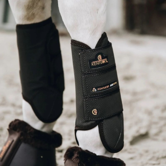 Springgamaschen Eventing Air Tech Front Braun