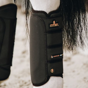 Springgamaschen Eventing Air Tech Hind Braun