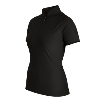 Reitshirt Mika Short Sleeve Schwarz