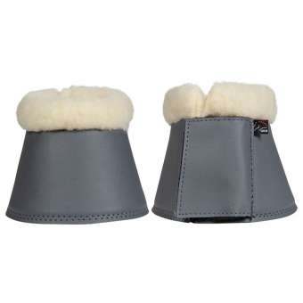 Hufglocken mit Lammfellkomfort Grau