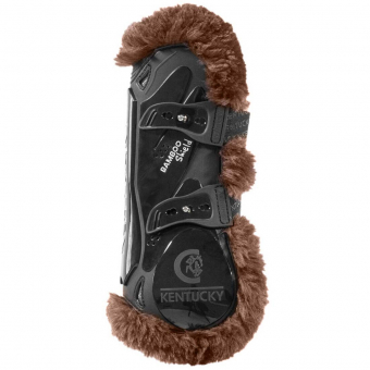 Springgamachen Vegan Sheepskin Bamboo Elastic Schwarz/Braun