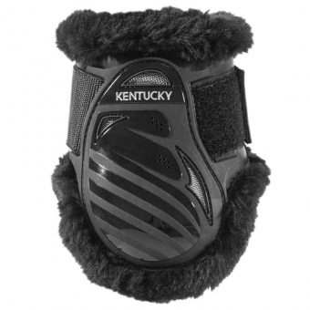 Streichkappen Young Vegan Sheepskin Schwarz/Schwarz