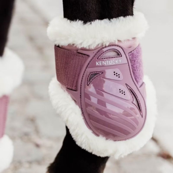 Streichkappen Young Vegan Sheepskin Altrosa