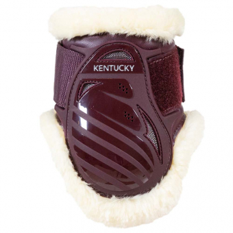 Streichkappen Young Vegan Sheepskin Bordeaux