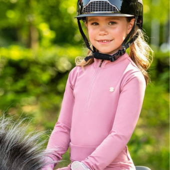 Reitshirt Kinder/Junior Lucky Start Rosa