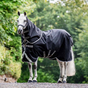 Winterdecke Amigo Bravo 12 1200D Plus 250g Schwarz/Grau