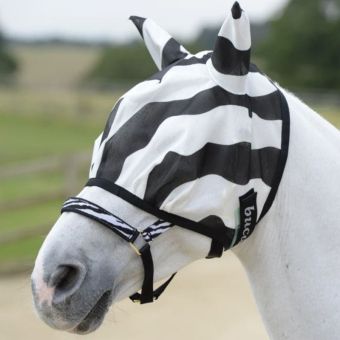 Fliegenmaske Buzz Off Zebra