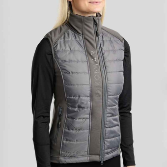 Hybridweste Emma Softshell Grau