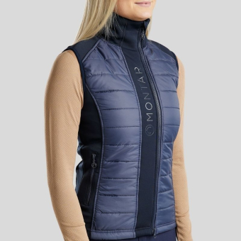 Hybridweste Emma Softshell Marineblau