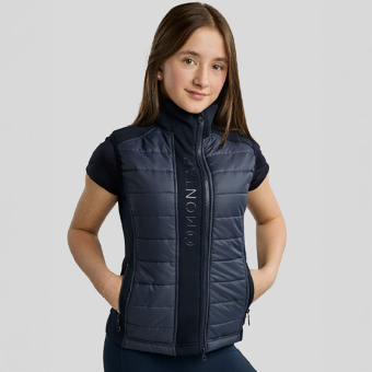 Hybridweste Kinder/Junior Emma Softshell Marineblau