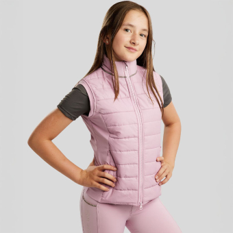 Hybridweste Kinder/Junior MoLila Softshell Champagne Crystal Tape Candy Pink