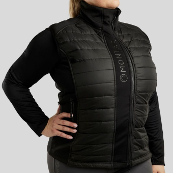 Hybridweste Emma Softshell Curve Schwarz