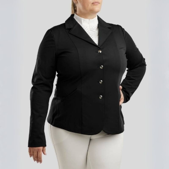 Turnierjacket Bonnie Crystals Curve Schwarz