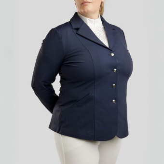 Turnierjacket Bonnie Crystals Curve Marineblau