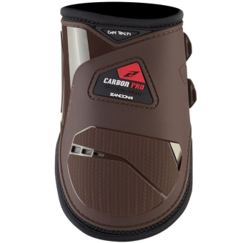 Hintere Gamaschen Carbon Pro Braun