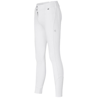 Reithose KLKira H Shape Knee Grip Weiß