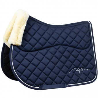 Schabracke Skin Friendly Vegan Sheepskin Marineblau
