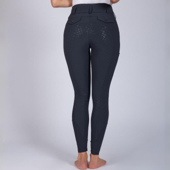 Reithose KLKimi A Shape Full Grip Marineblau