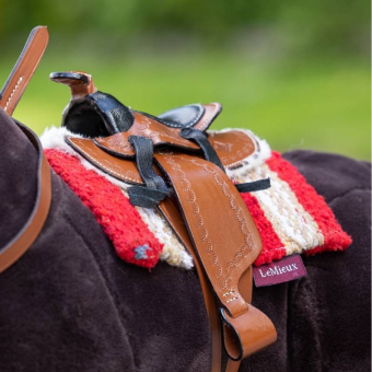 Westernsattel Toy Pony Braun