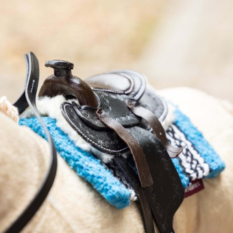 Westernpad Toy Pony Türkis