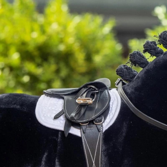 Schabracke Toy Pony Weiß
