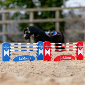 Jump Set Toy Pony Rot/Blau