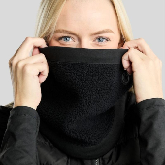 Halskragen MoEva Teddy Schwarz