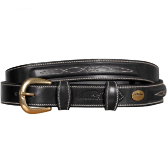 Gürtel Fancy Leather Schwarz